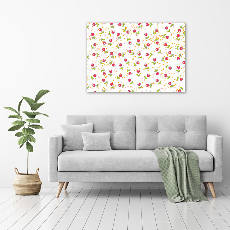 Cherries - No Frame Print on Canvas
