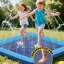 Piscine carrée pour enfant de 5 po H x 70 po x L 70 po, tapis d'arrosage portatif pour animal de compagnie, activité de divertissement dans la cour extérieure