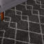 Tapis gris anthracite à poils longs Mildenhall-21702500
