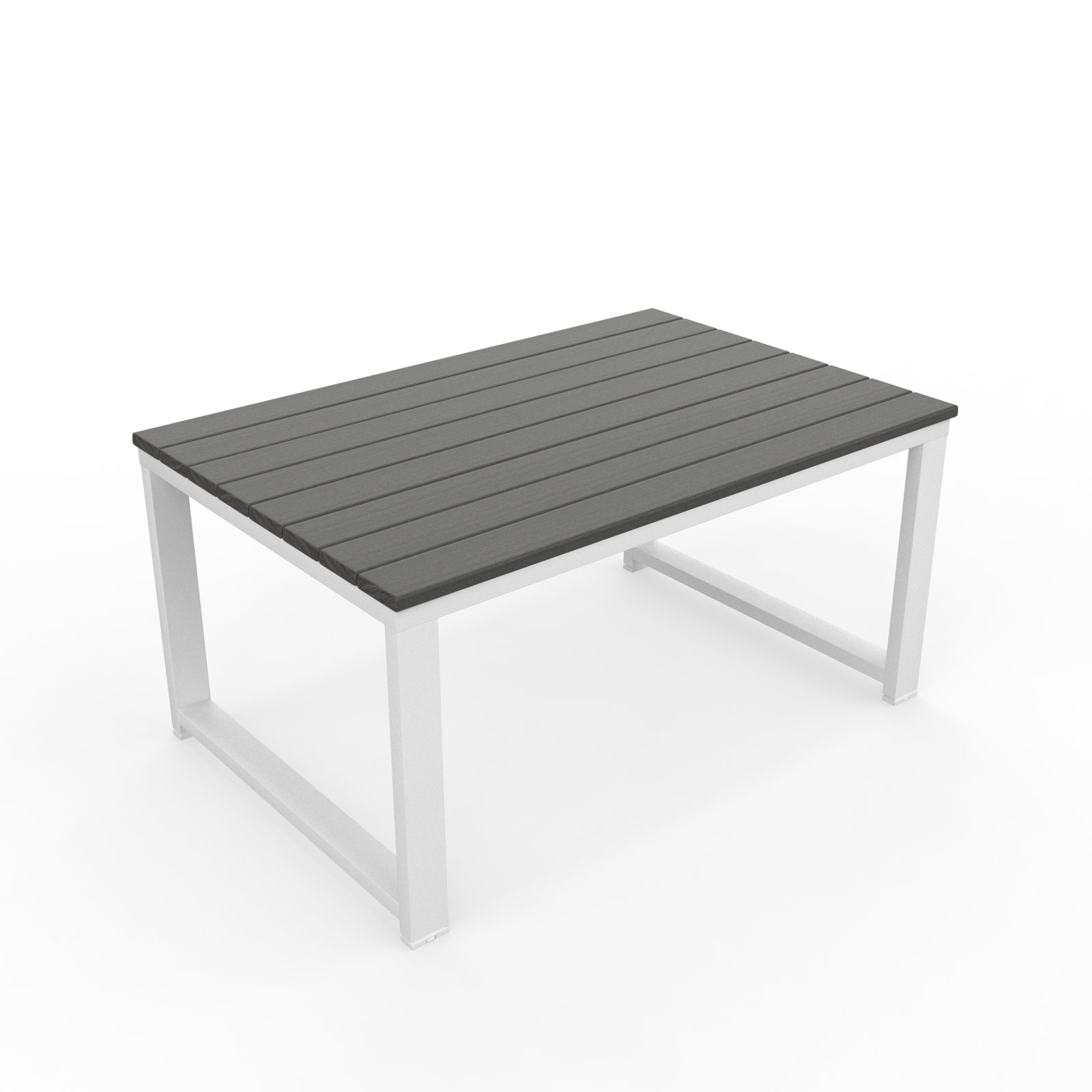 Townsend 4-Person Sunbrella® Patio Seating Group, Canvas White, Gray
