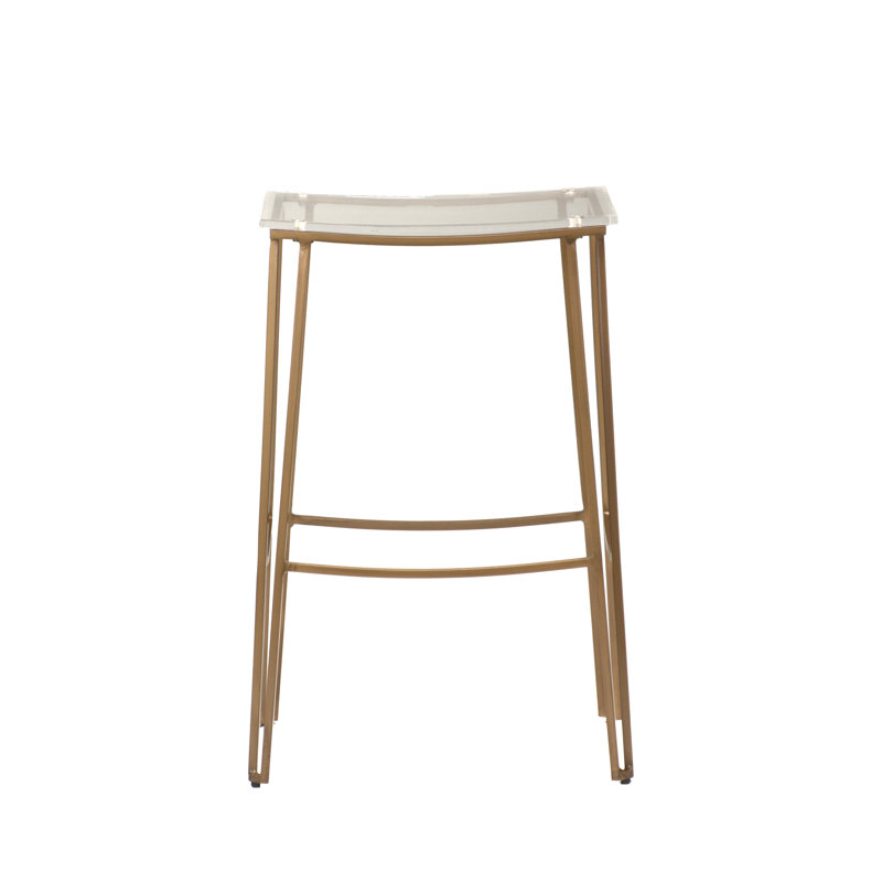 Pierce 24" Counter Stool, Antique Gold
