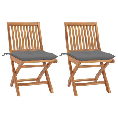 Ensemble de 2 chaises pliantes Red Barrel