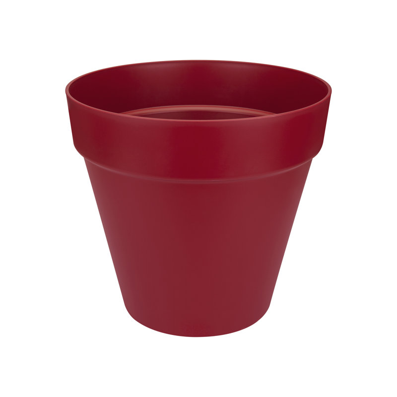 Pot Planter, 26.2cm H x 29cm W x 29cm D, Warm Grey
