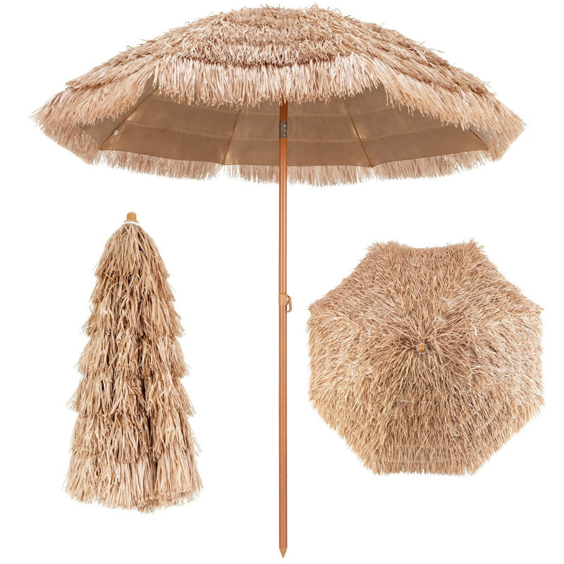 Breiah 192cm Tilt Beach Parasol