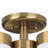 Preston Frosted Glass Semi Flush Mount-1814502360