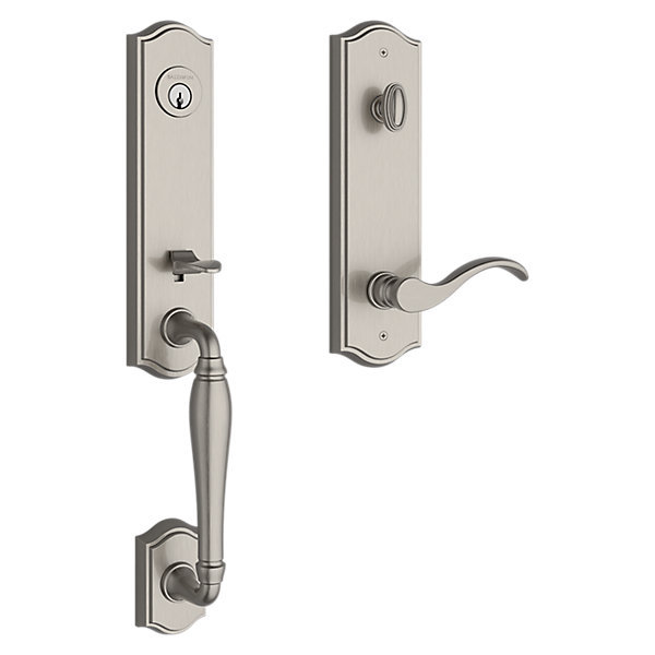 Hampshire Lifetime Satin Brass Entry Set