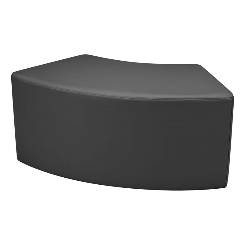 Repose-pieds rembourré S Series Pro Series 18 po, Noir