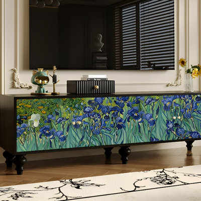 Modern Solid Pine TV Stand