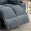 Fauteuil à bascule de massage pour fauteuil inclinable pour adultes surdimensionné avec 2 porte-gobelets, port de charge USB doux avec massage manuel et chaleur-1417358780