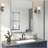 24x36 Inch Silver Metal Framed Rectangular Bathrrom Mirror for Wall-1224594816
