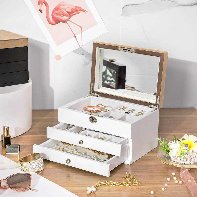 Wood Jewellery Box +