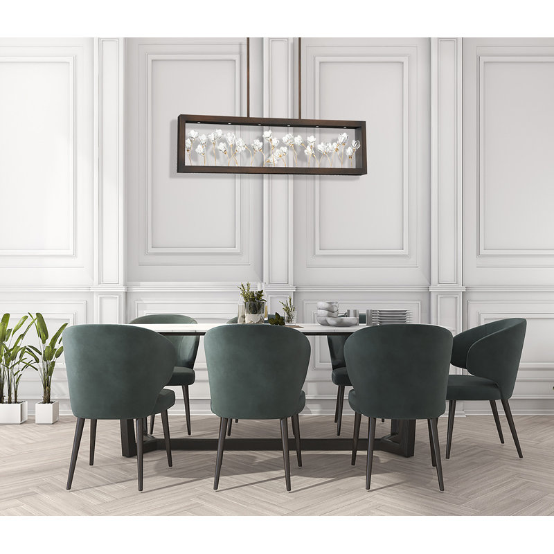 6 - Light LED Unique/Statement Pendant