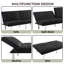 Canapé-lit futon de 68 po avec pieds en métal Blathnat-410251952