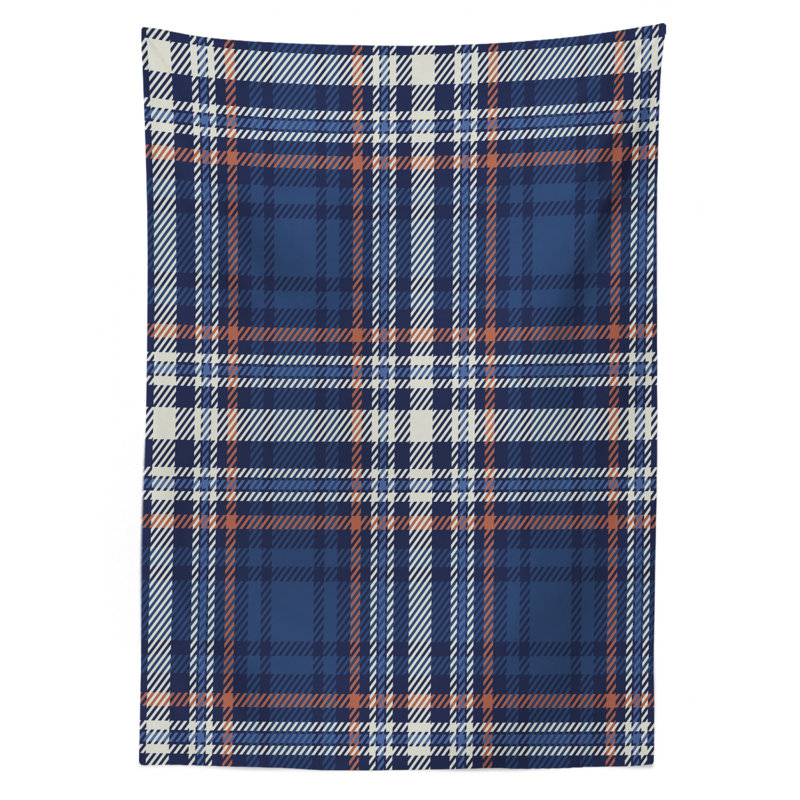 Checkered Tablecloth, 84" L x 60" W