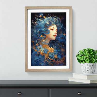 Galaxy Nouveau - Framed Print