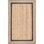 Tapis brun / bleu marine en jute tissé à la machine Speight