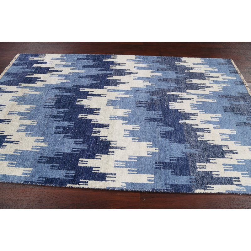 One-of-a-Kind 4'11" X 7'10" New Age Area Rug in