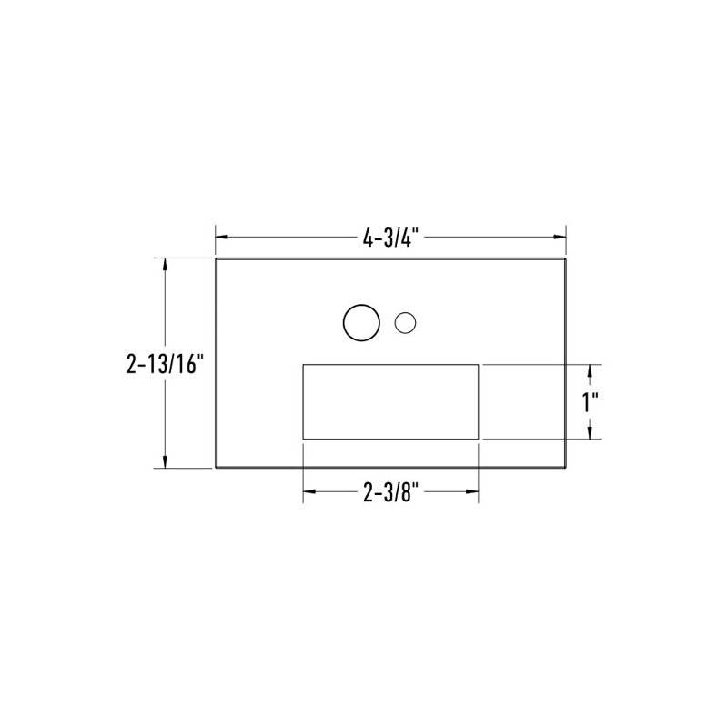Balisage lumineux horizontal encastré Trace 5CCT avec détecteur de mouvement et cellule photoélectrique, Blanc