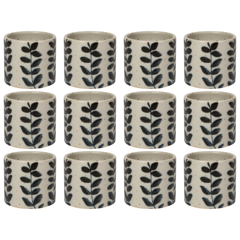 Ensemble de 12 rondelles de serviette Vine Element