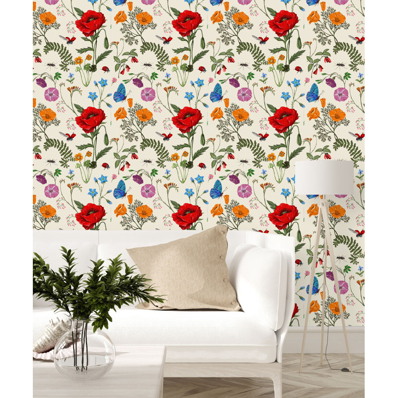 Panneau de papier peint, Vinyle, L 18,75 po x l 25 po