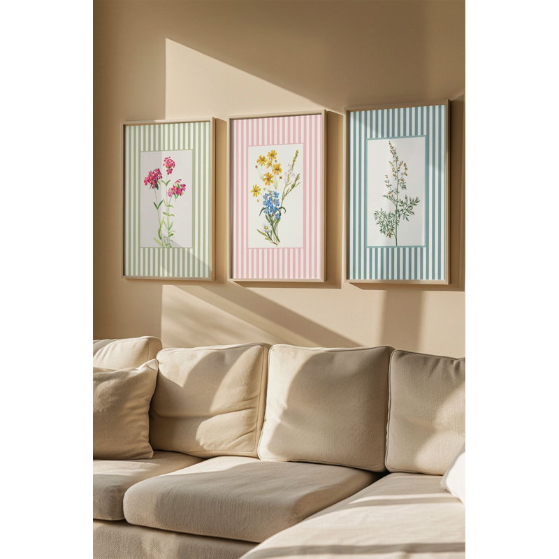 Peinture décorative en panneau de fibres à densité moyenne, 19.7" H x 27.6" W
