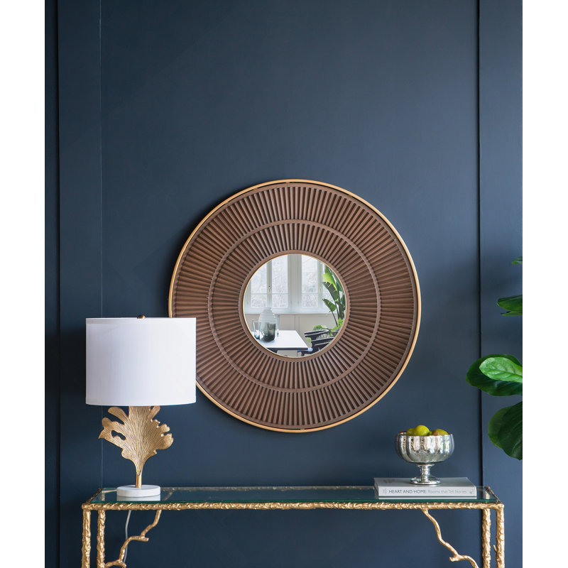 Miroir rond manufacturé