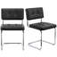 Chaise en porte-à-faux capitonnée en cuir Marlow-1982281231-1967348116