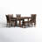 Lower Shockerwick 6 - Person Trestle Dining Set