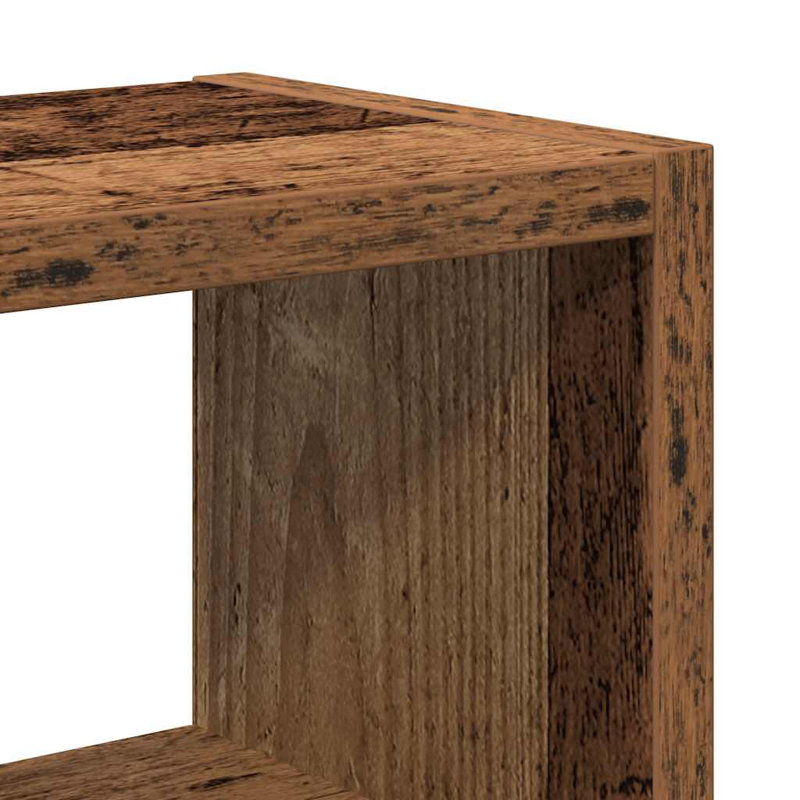 Wall Shelf 45.1x16x45.1 cm Engineered Wood, Old Wood