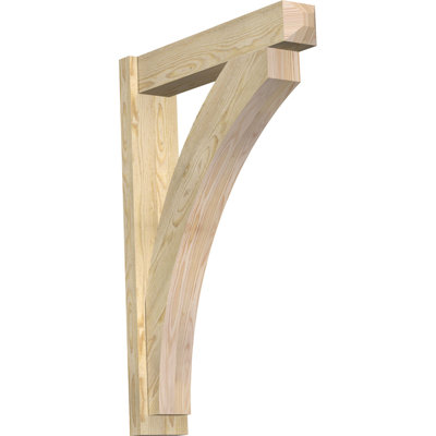 Persienne en bois rustique Thorton Craftsman