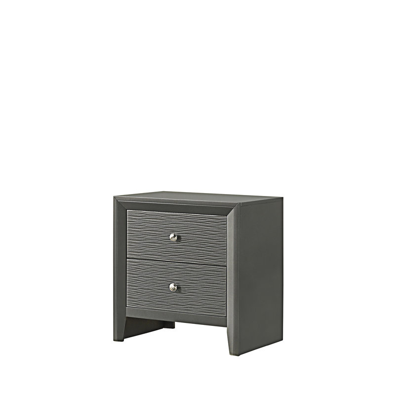 Nightstand Bedside Table With Drawers