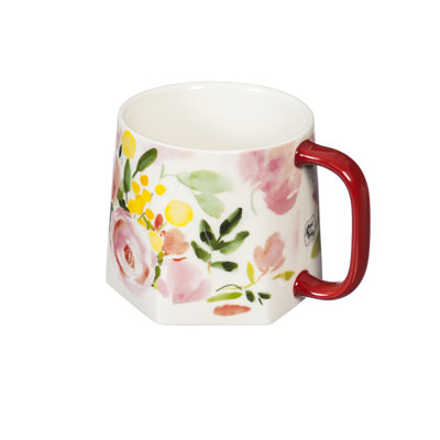 Grande tasse à café happy life