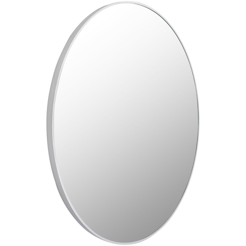 Miroir Destefano Essence, 32 po x 32 po, Blanc