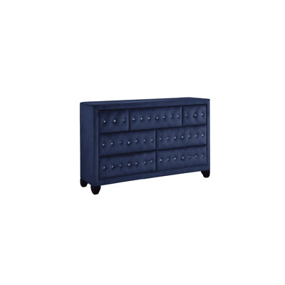 Rausch 7-Drawer Solid and Manufactured Wood Horizontal Dresser