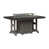 Hammered Top Black with Coastal Grey Base