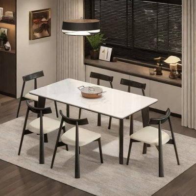 Modern high-class dining table and chair