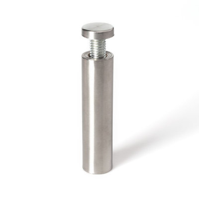 For PVC, Glass and Acrylic Sign Standoff Wall Anchors and Screws 4 Piece Pack for Heavy Signs