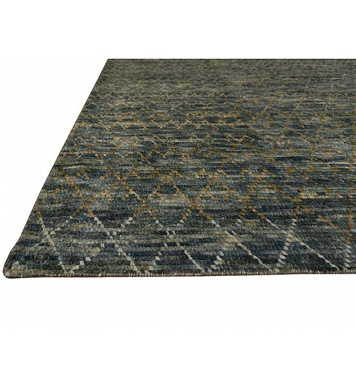 Mystique Hand Knotted Wool Area Rug, Rectangle 8' x 10'