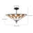 Semi Flush Mount Ceiling Light(3* E26 Bulbs (Not Included) )