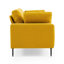 Etta 214.1Cm Velvet Square Arms Sofa-982565708