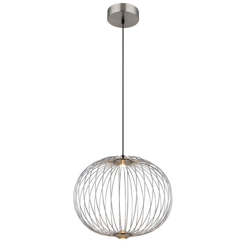 Asherman 1 - Light Natural LED Pendant, 54cm H x 55cm W