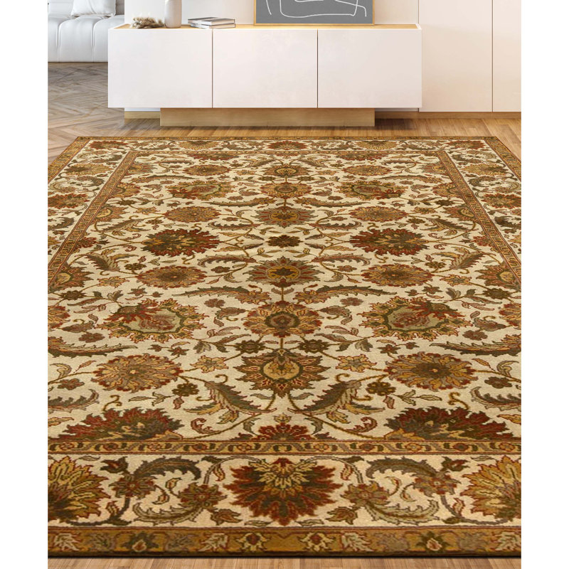 Handmade Wool Oriental Area Rug