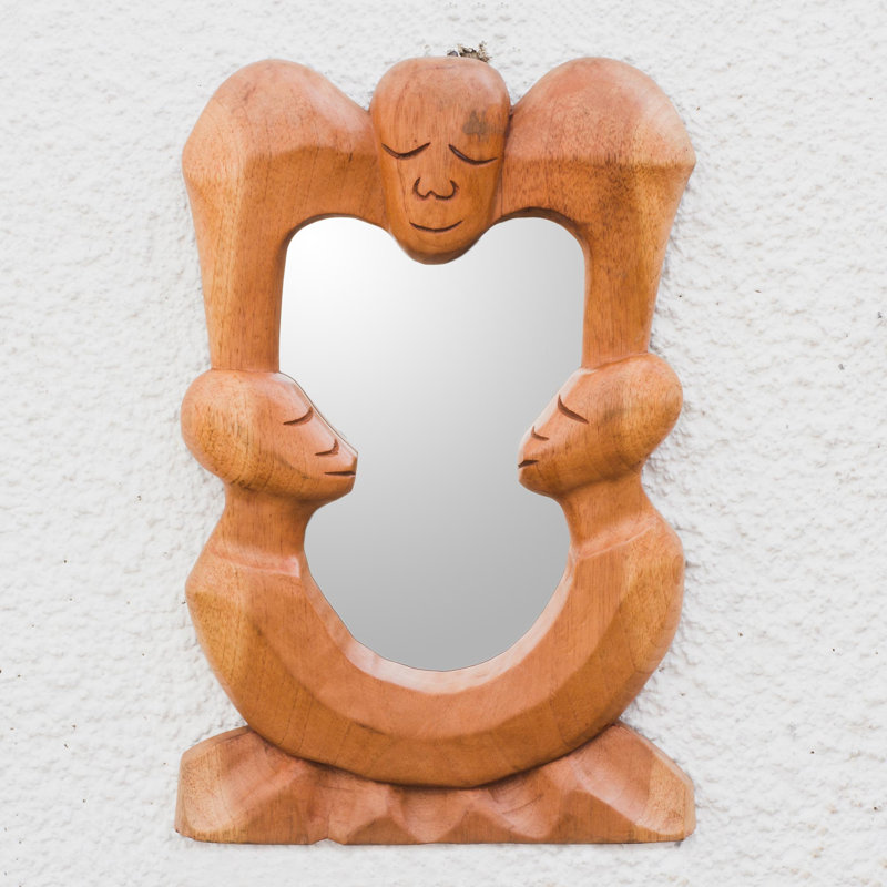 Wood Wall Mirror