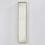Nakira Solid Wood Rectangle Wall Mirror
