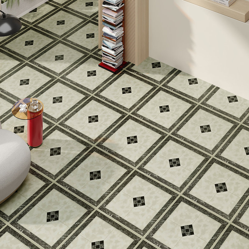 30.48 X 30.48 Cm Plastic Tile In Gray  , Grey