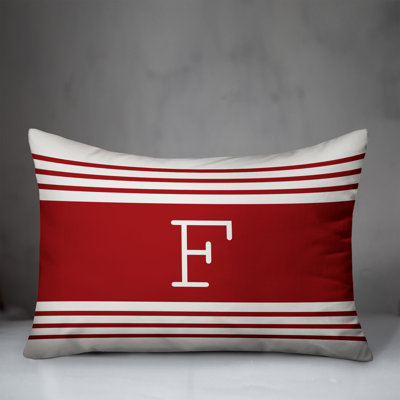  Monogram Lumbar Pillow