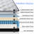 10 Inch Plush Gel Memory Foam Pocket Spring Hybrid Mattress In A Box-594956022