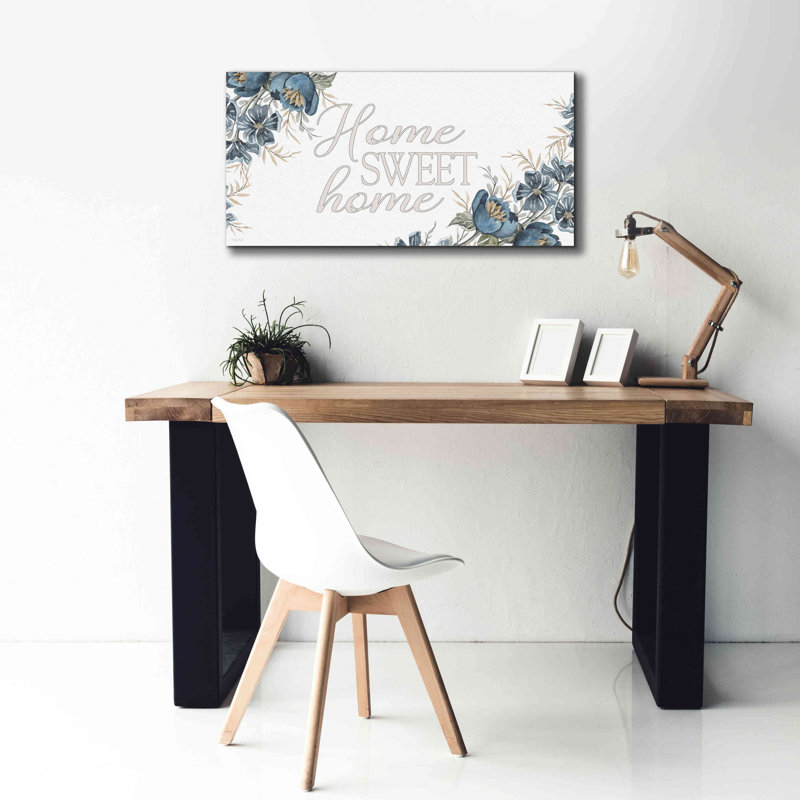«Home Sweet Home» par Cindy Jacobs, art mural sur toile giclée, 40 po x 20 po, H 20 po x l 40 po