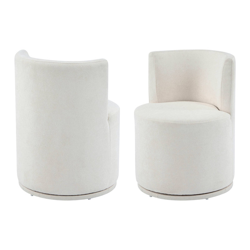 Ensemble de 2 chaises d'appoint rembourrées Modern, 2