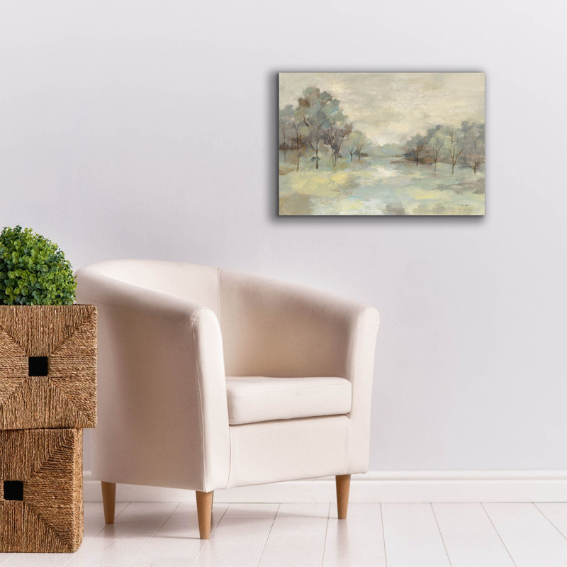«Scenic Treescape» par Silvia Vassileva, art mural sur toile, H 18 po x l 26 po